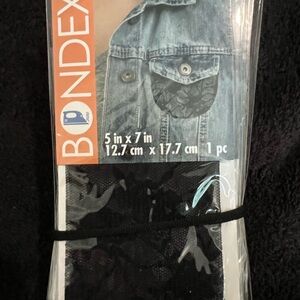 Bondex Black Lace Denim Patch Set